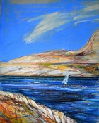 Mediterraneo ∼ Painting by Alfonso Selgas