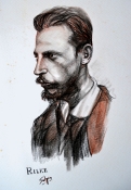 Rilke ∼ Painting by Alfonso Selgas